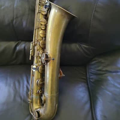 Buescher Baritone Saxophone True Tone 1931 - Bare Brass image 2