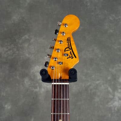 Jim Deacon S-Style Electric Guitar - Red Burst - 2nd Hand image 4