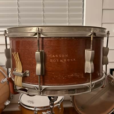 WFL / Ludwig 6.5x14 (8-Lug) Auditorium Snare Drum - Mahogany Lacquer image 5