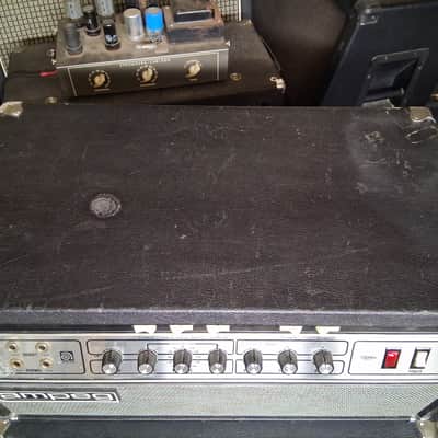 Ampeg SVT "Curved Line" 300-Watt Bass Amp Head Svetlana Winged C 6550 image 5