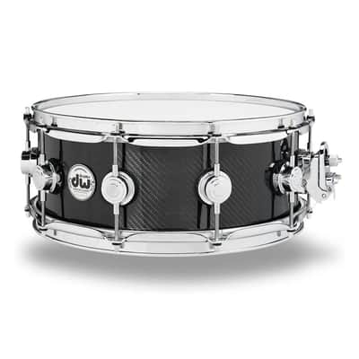 DW DRVF5514SV Collector's Series Carbon Fiber 5.5X14" Snare Drum