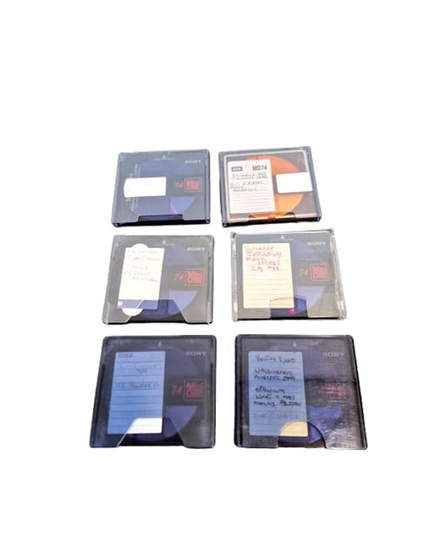 Sony MD 74 - Multi Coloured X 6 – MiniDisc - Good image 1