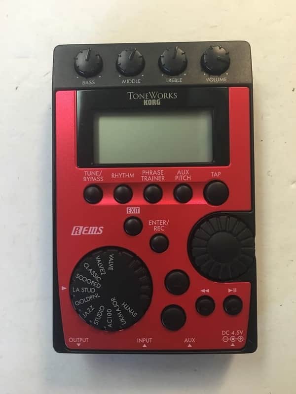 Korg Toneworks Pandora PX4B Bass Guitar Personal Rare Multi