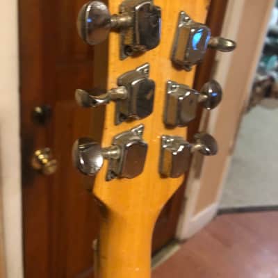 Trump Teisco violin guitar 1960s Sunburst by Tiesco image 21