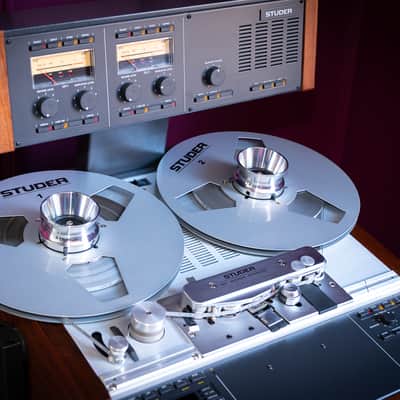 Studer A807 MKII early-90s - Grey and wood image 10