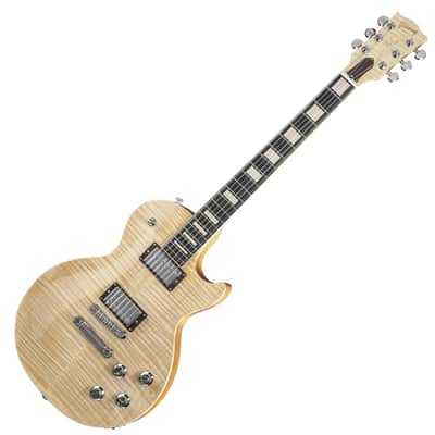 Gibson The Les Paul All Wood Antique Natural Flamed All Maple Electric Guitar LP image 1