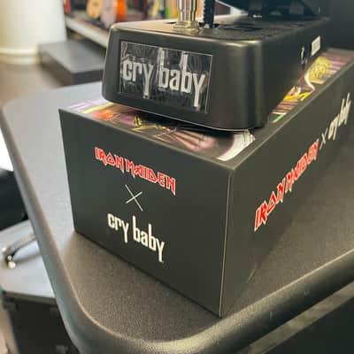Dunlop IM95K Iron Maiden Signature Killers Cry Baby Wah 2026 - Present - Black / Yellow image 5
