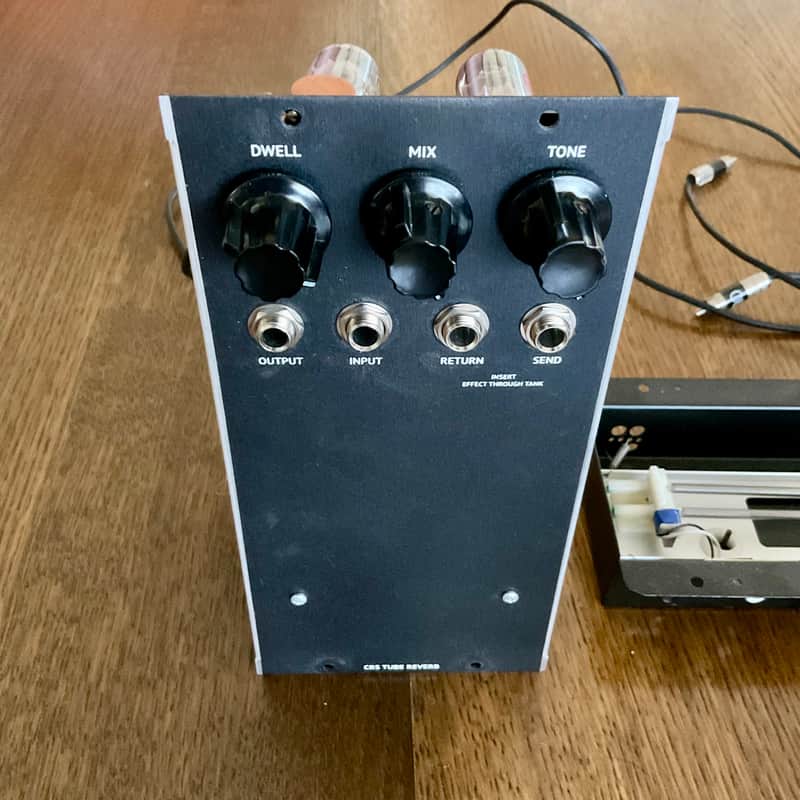 CRS Fender Tube Reverb (5U, MU, Dotcom, Synthesizers.com) - Black silver image 1