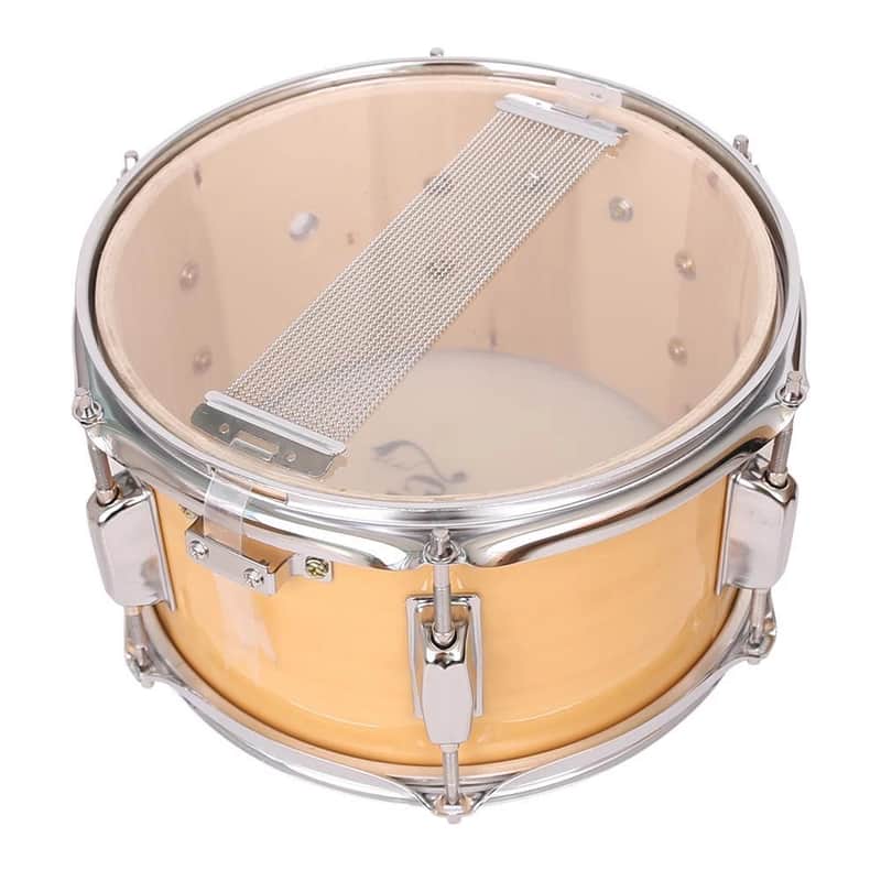 New 10 x 6" Snare Drum Poplar Wood Snare Drum image 1