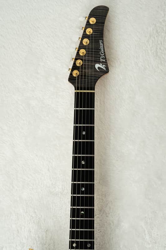 T's Guitars DST Pro 24 -Trans Black w/Antique Gold Wrap Back- 2026