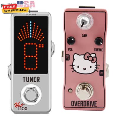 Fuchs Cerberus Plush Tri-Mode Overdrive Guitar Effect Pedal +