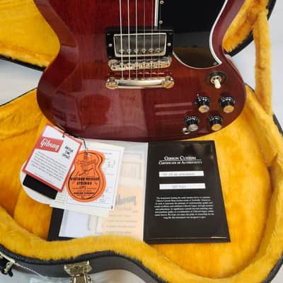 Gibson Custom 1961 Les Paul SG Standard Reissue Stop Bar, VOS, Cherry Red, w/HSC 2026 image 2