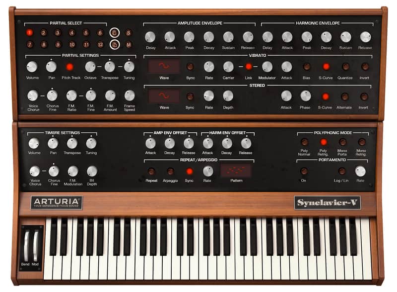 Arturia Synclavier V Synthesizer Virtual Instrument Software image 1