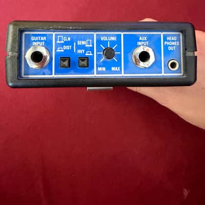 Dunlop Rockman Guitar Ace Pocket Amplifier 1995 - Present - Blue image 4