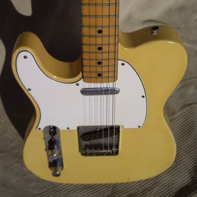 Fender Telecaster 1976 Olympic White to Blond image 3