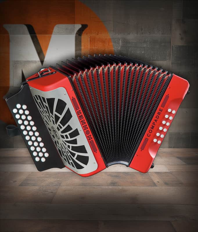 Hohner Compadre FBbEb Accordion - Red w/ Gig Bag (COFR-N) image 1