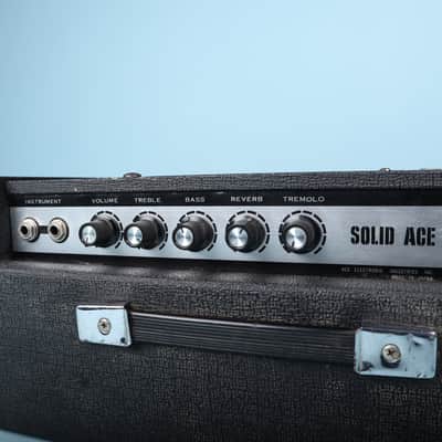 Vintage 1960's Ace Tone Solid Ace 1 SA-1 Guitar Amplifier Kakehashi image 9