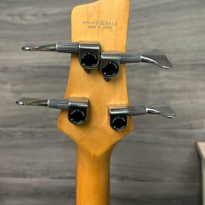 Greco Phoenix PXB-400 PJ Silver Burst Electric Bass Made In Japan #2869 image 13
