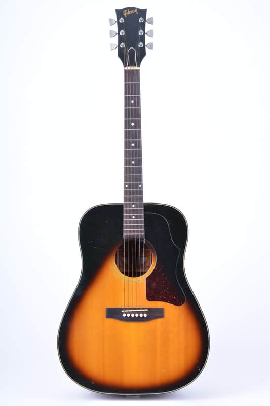 Gibson J-45 deluxe 1975 Tobacco Sunburst, Stunning vintage dreadnought  acoustic!