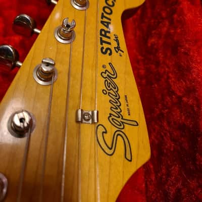 Squier JV Stratocaster 57 Ri 1983 Fiesta Red image 8