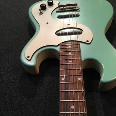 No.050426 DANELECTRO Double Cutaway Mint Green Very Good image 5