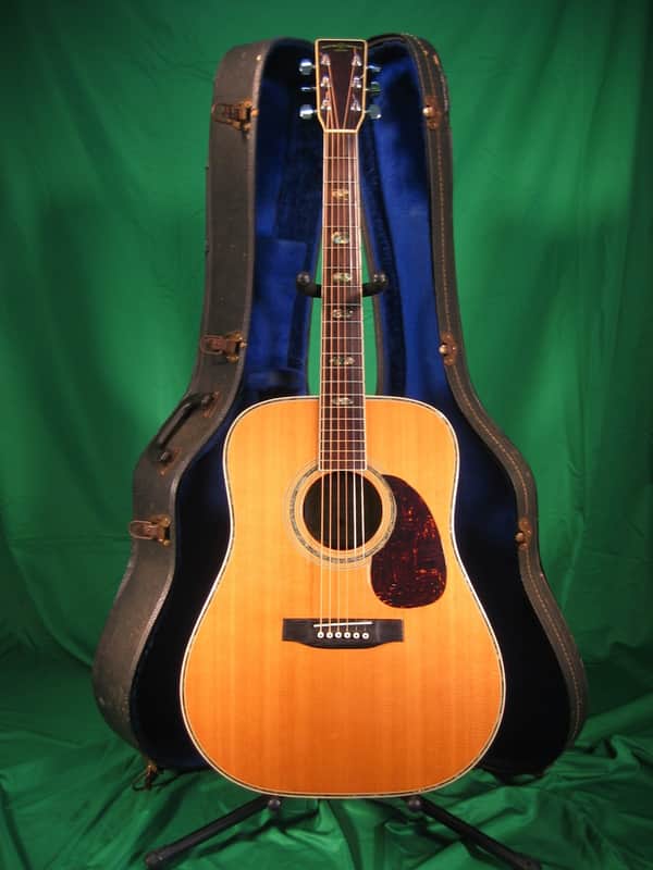Vintage 1977 Suzuki Three S W-300 Acoustic Guitar Natural with