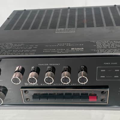 McIntosh MA6200 100-Watt Stereo Solid State Integrated Amplifier 1979 - 1991 - Black image 6