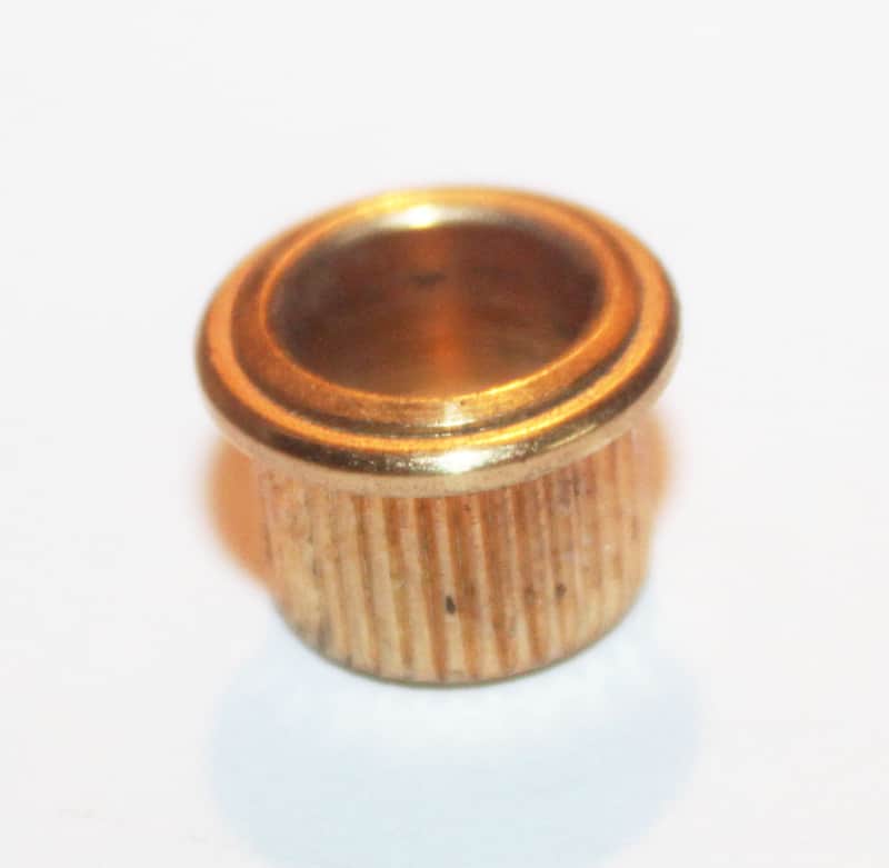 Vintage 1963 Gibson Firebird Tuner Ferrule Banjo Bushing Gold 1960's image 1