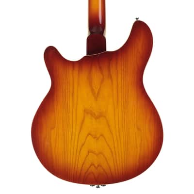 Italia Rimini 6 Electric Guitar, Honey Sunburst image 8