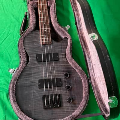 Epiphone Les Paul Special Bass Trans Black w/Case image 11