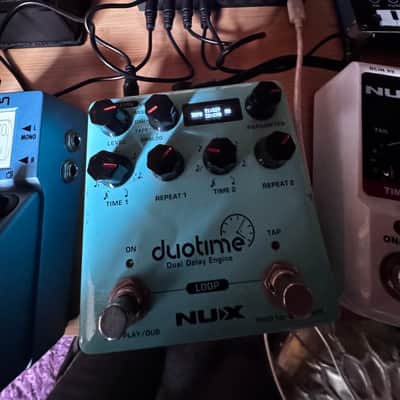 NuX Duotime NDD-6 Delay Engine 2010s - Blue image 3