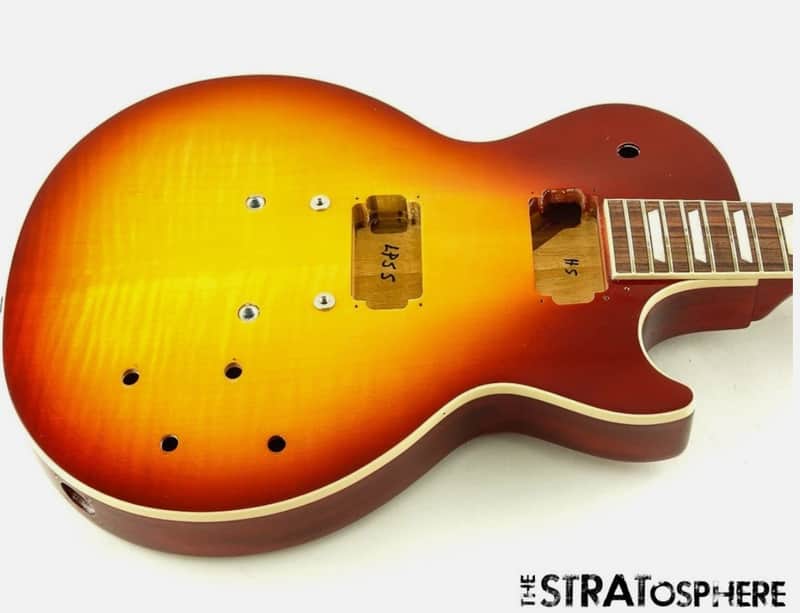 USED Gibson USA Les Paul Standard 50s BODY NECK Figured Heritage Cherry Sunburst image 1