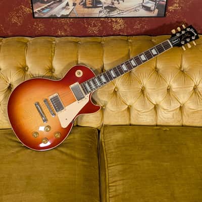 Gibson Les Paul Standard 50's Figured Top Heritage Cherry Sunburst s#235330348 image 2