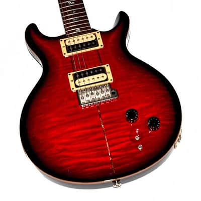 PRS Santana I - Scarlet Red Sunburst - Brazilian Rosewood Fretboard with Abalone Inlays - RARE Collector's Item image 21