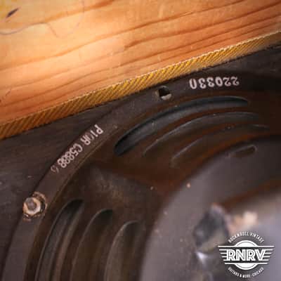Vintage 1959 Fender Tweed Bassman 5F6-A Narrow Panel Original image 13