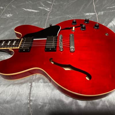 Gibson ES-335 Block Traditional Memphis 2017 - Cherry image 4