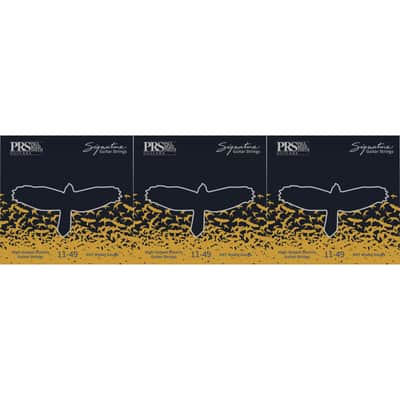 PRS Signature Electric Guitar Strings - David Grissom .011-.049 3-pack image 1