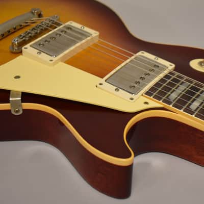 2024 Gibson Custom '58 Les Paul Standard Reissue Bourbon Burst VOS w/OHSC image 8