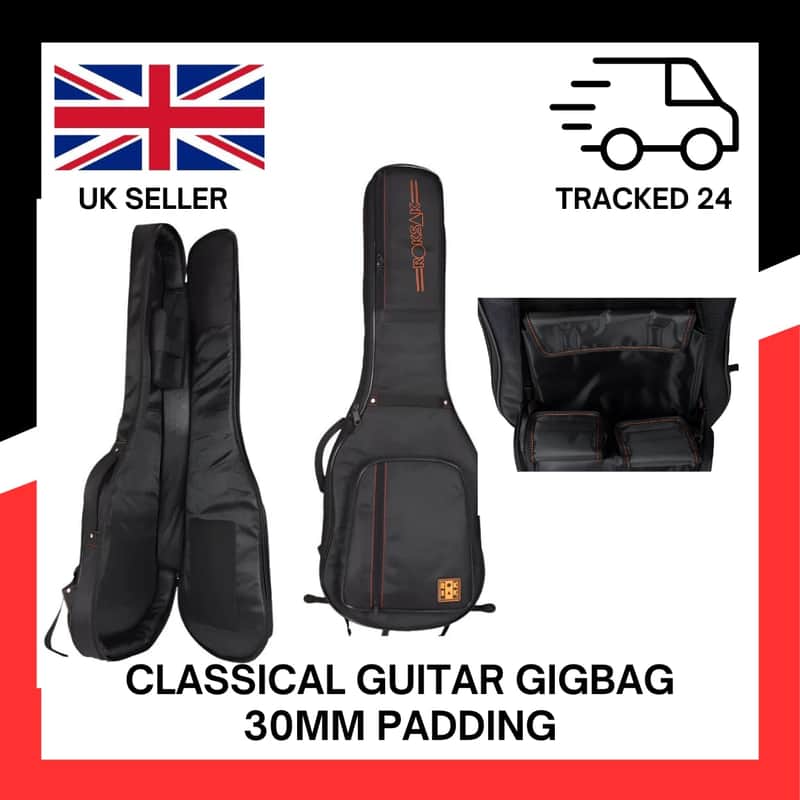 Rok Sak G30D Pro Series Classical Guitar Gig Bag image 1