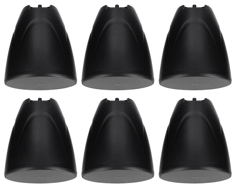 Rockville PEN-80T BLACK 8" 70V 40W Hanging Pendant Speaker Commercial/Restaurant image 1