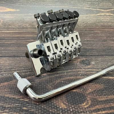 Peavey Wolfgang Floyd Rose Tremolo Unit Bridge Chrome image 4