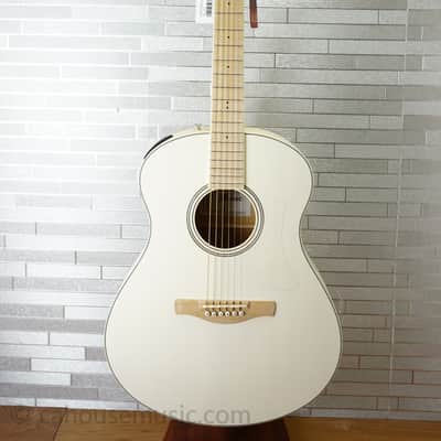 Ibanez AAM370E-OAW Advanced Acoustic - Open Pore Antique White image 10