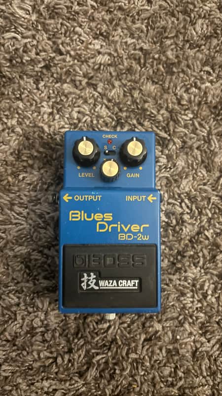 Boss BD-2W Blues Driver Waza Craft 2015 - Present - Blue image 1