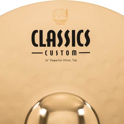 MEINL CC14PH-B Classics Custom Brilliant Powerful HiHat 14 Zoll Becken image 7