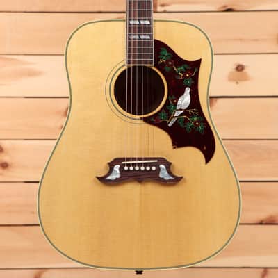 Gibson Dove Original - Antique Natural with Red Back-20054064 image 2