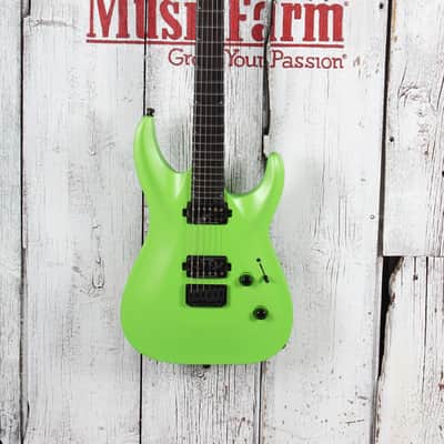 Jackson Pro Plus Series Soloist SLA2 HT Electric Guitar Toxic Apple with Gig Bag image 4
