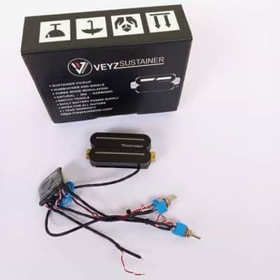 Veyz Sustainer Humbucker Pickup System - Bill Lawrence L500XL Design | Hosco Japan Push Push Potentiometers | Not A Sustainiac Stealth Pro Nor Bill Lawrence L500XL | image 6