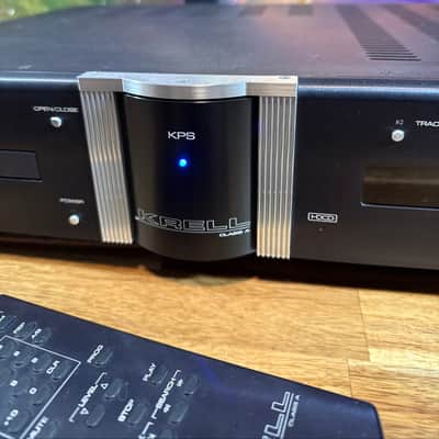 Krell KPS 28c Black Cd Hdcd Player class A With Original Remote Audiophile image 3