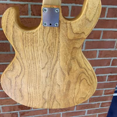 1982 Peavey T-15 - Natural, Ash Body, Nitrocellulose, Original Case, USA made, Short-Scale image 8