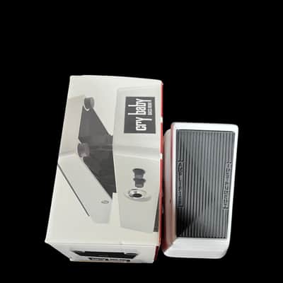 Dunlop CBM105Q Cry Baby Mini Bass Wah 2016 - Present - White - X15639 image 1